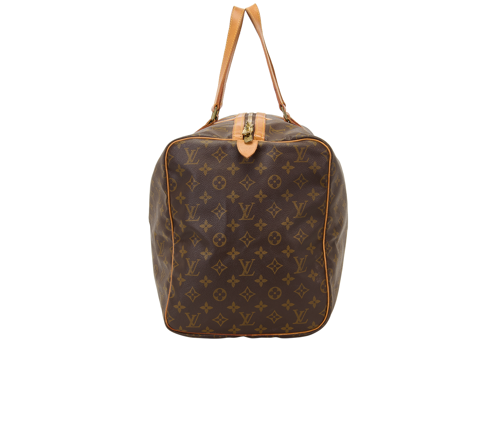 Keepall 55, &pound;750, Handbags, Brown, Canvas, Bottom view